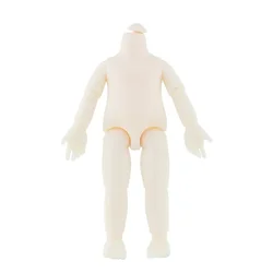 Poupées articulées à peau blanche pour filles, 13 articulations mobiles, cou coloré, 16cm, BJD Butter Toys, Ob11, corps nu, cadeau de mode