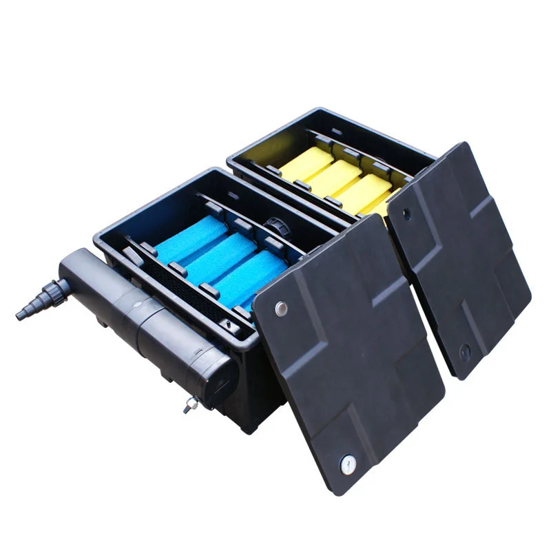 Hot Fashion Pond Filter Box Filtration Sponge Aquarium Fish Tank Water Garden Filter