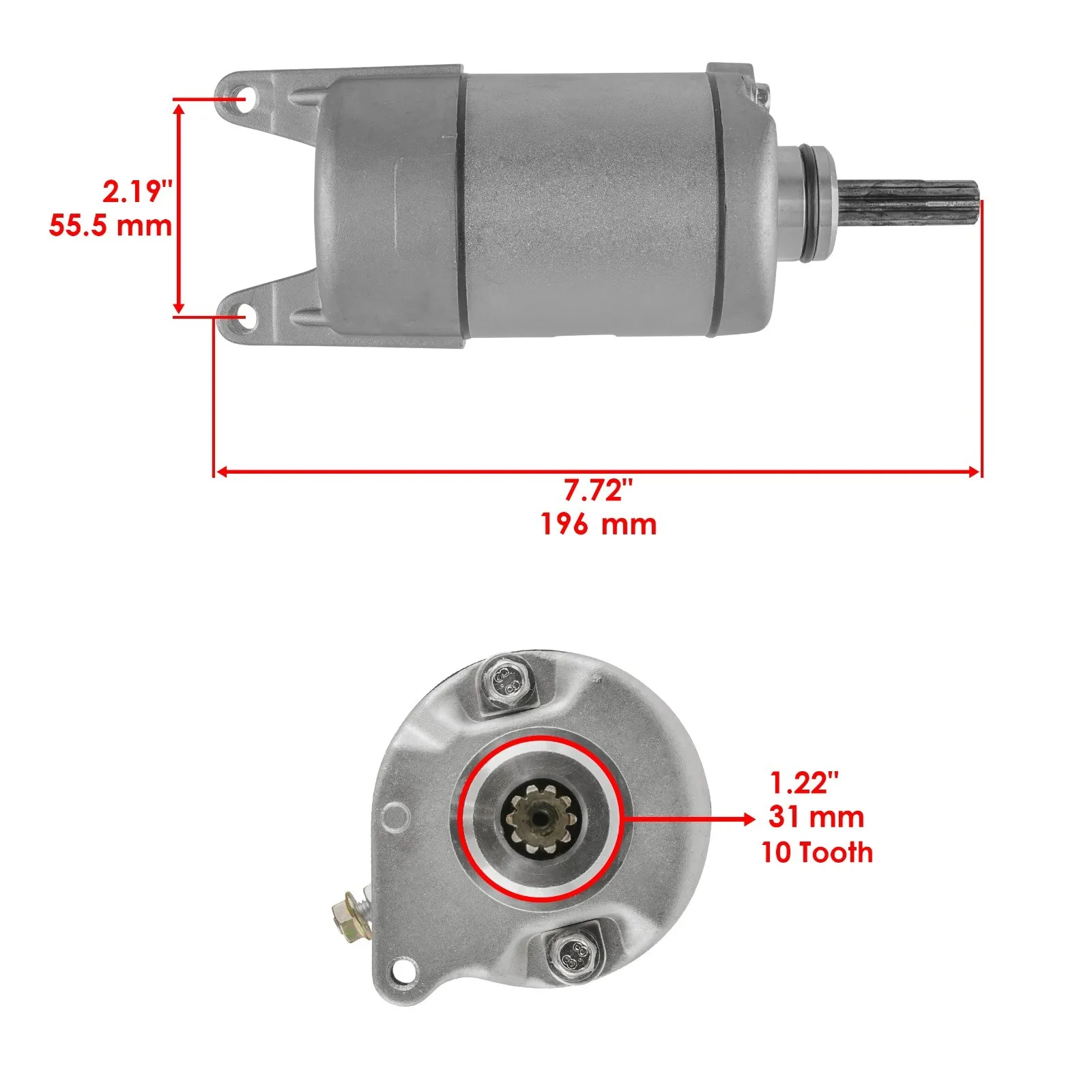 Starter and Solenoid Relay Switch Magnetic for Honda XR650L XR 650L 1993 - 2019 For HONDA OEM 31200-MN9-013 35850-K28-911