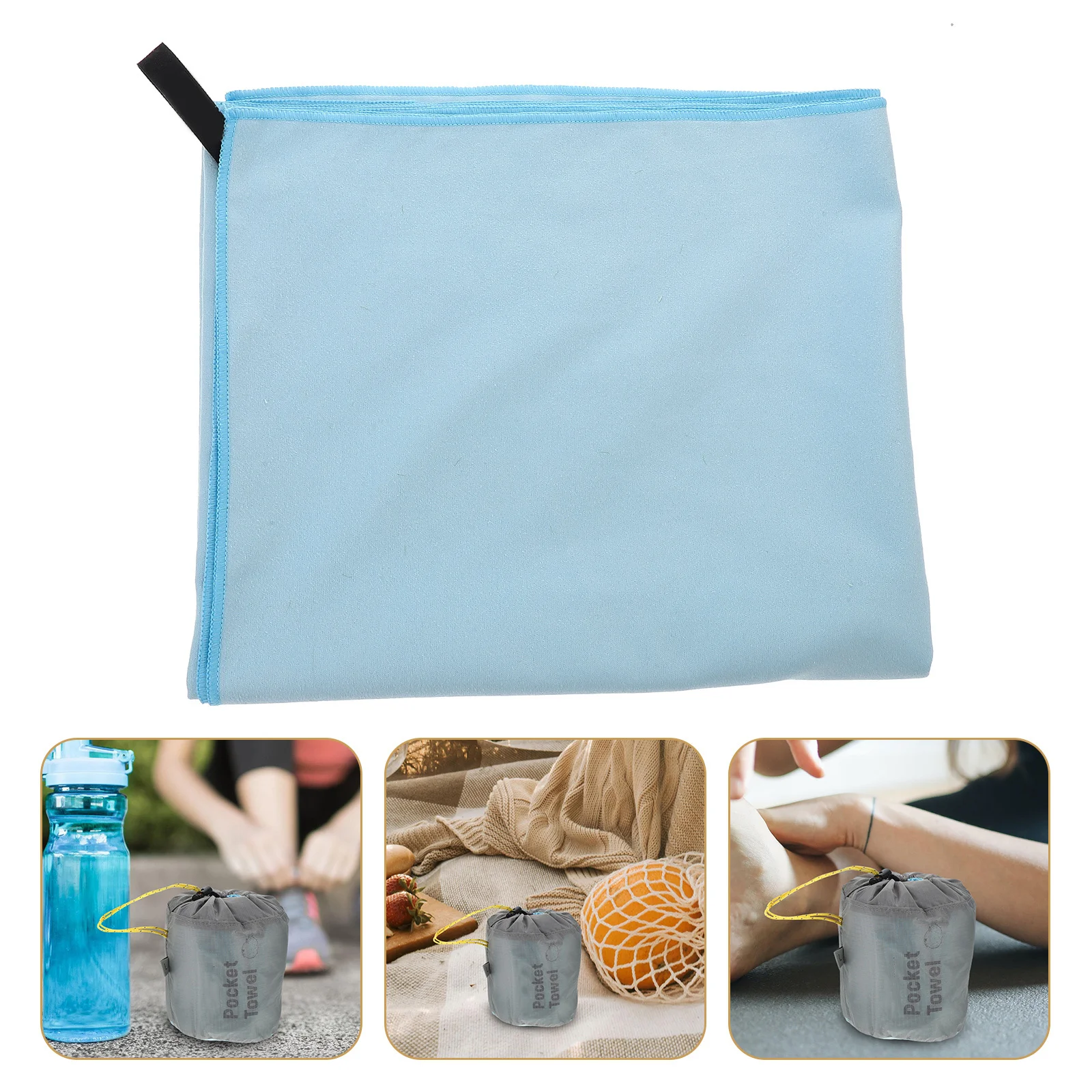 

1 set 1 Set Quick Dry Towel Lightweight Portable For Gym Running Camping Outdoor Sports Cooling Exercise Beach Travel Essential