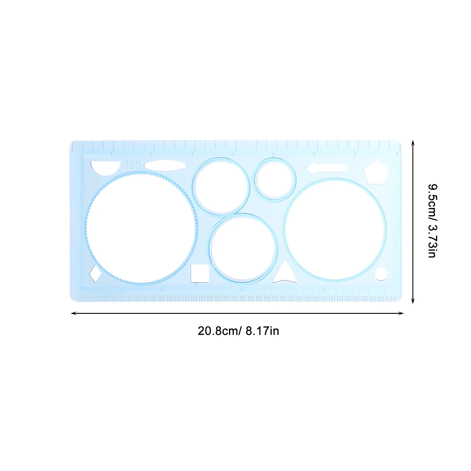 Drawing Stencils for Adults Multifunctional Ruler Template Tool Architecture Supplies Tape Measure