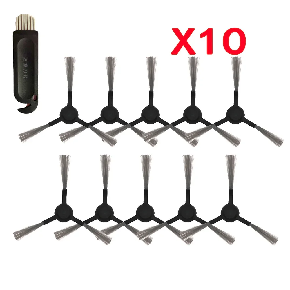 Cecotec-escova lateral para cecotec conga 6090, 4090, 5090, aspirador robô vassoura, bpfire esfregão pano