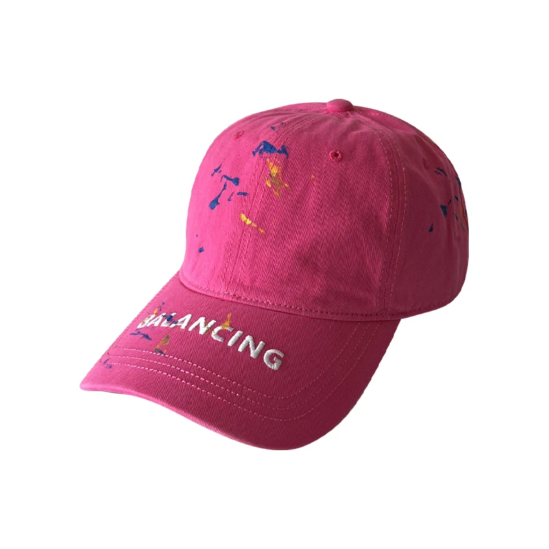 Letter Embroidered Baseball Cap for Women Autumn Winter Fashion Brand All-Matching Street Peaked Cap