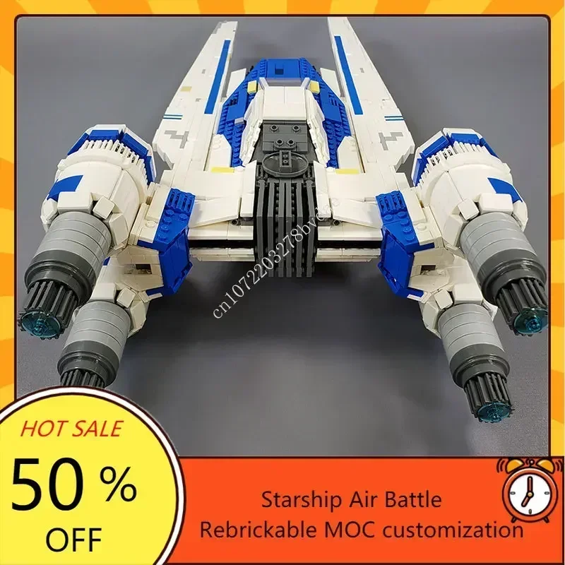 U-wing Starfighter Space War Weapon MOC SpaceShip Battle Model Building Blocks Architecture Education Assembly Model Toys Gift