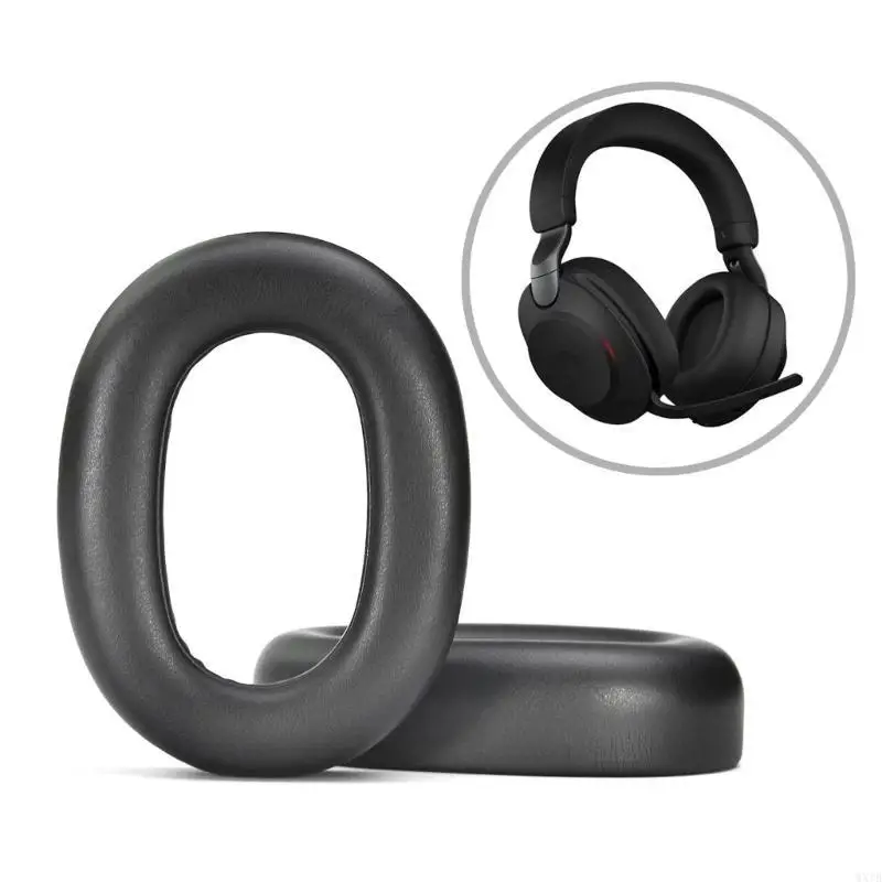 Coussinets d'oreille qualité, pour Evolve2 85UC/Evolve 2 85 MS, oreillettes pour casque, améliore l'isolation du bruit