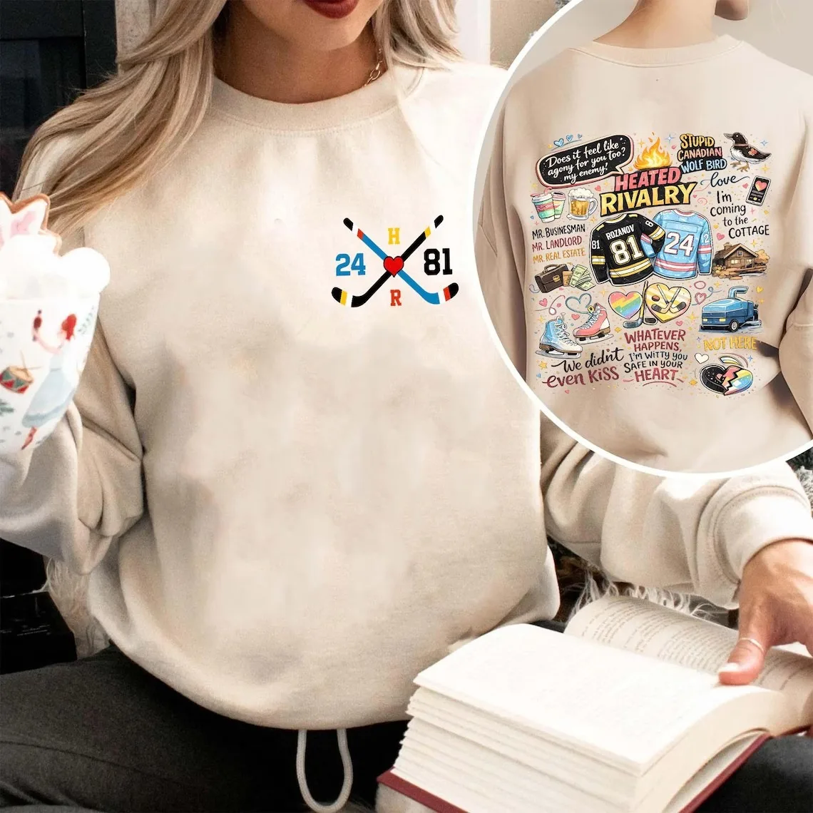 

Толстовки Rivalry Merch с подогревом, женские и мужские модные уличные забавные толстовки, спортивный топ