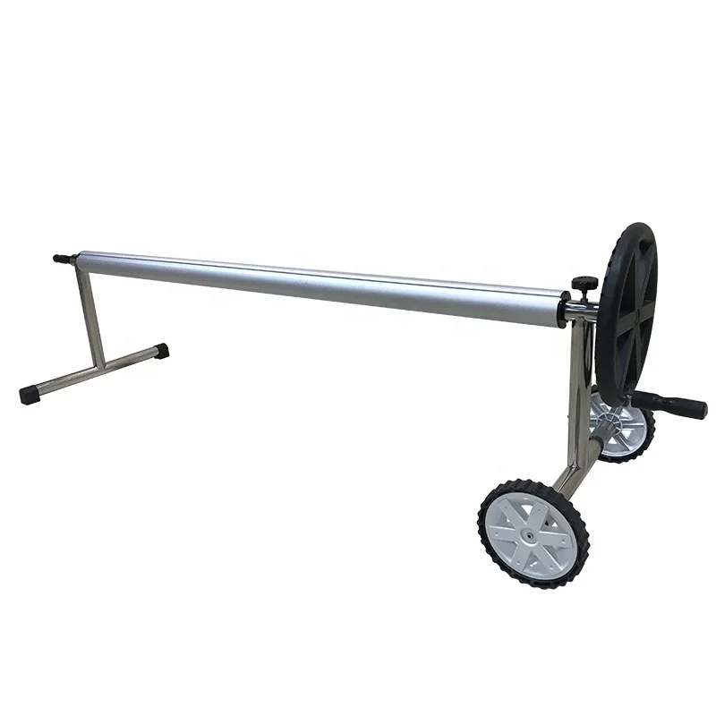 Rouleau de couverture de piscine portable en aluminium, offre spéciale