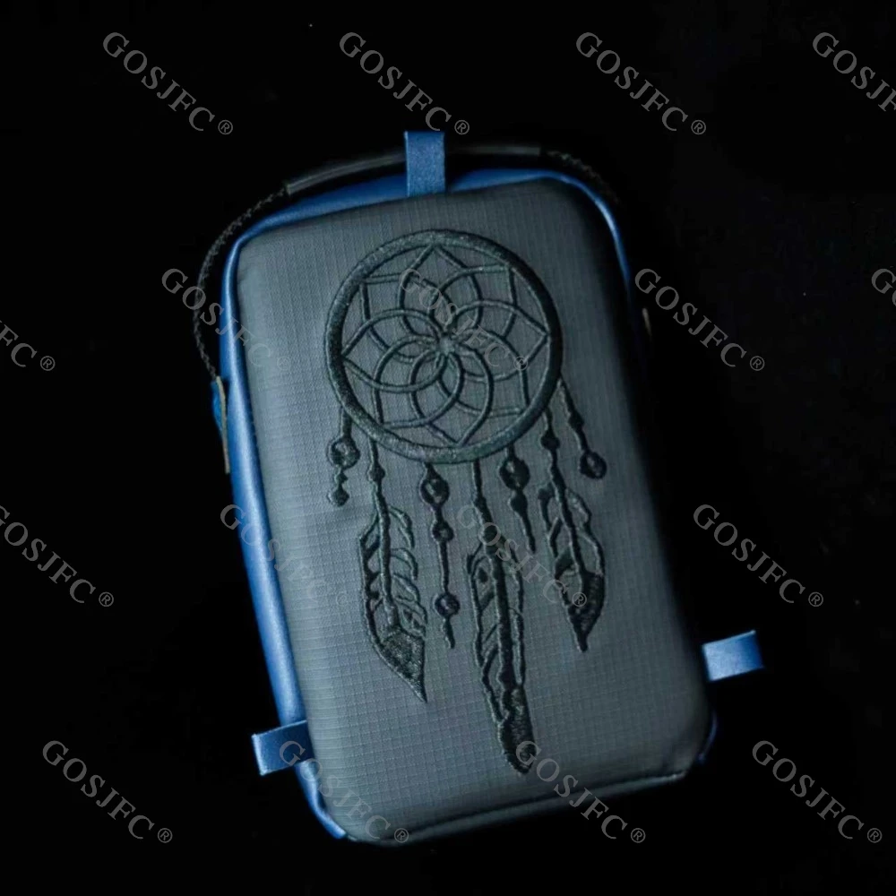 HaveFun EDC bolsa de almacenamiento bolso cruzado de cuero PU juguetes EDC almacenamiento de partición Fidget Spinner Fidget juguetes para adultos