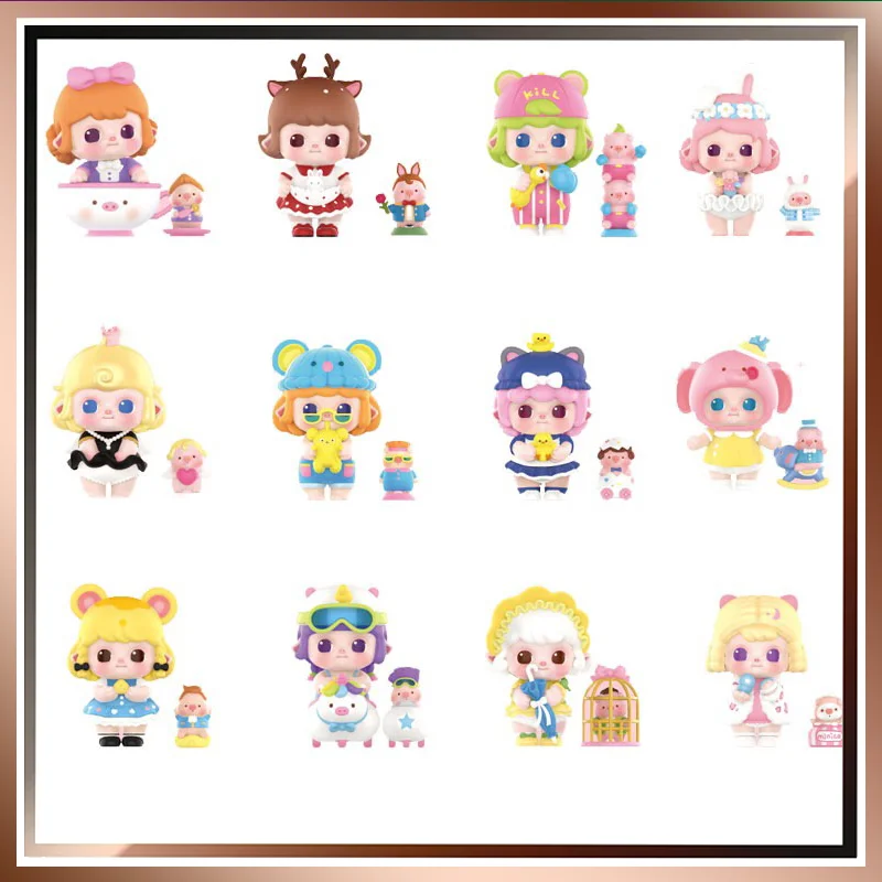 Mystery Box Minico My Little Prineess Series Blind Box Kawaii Plaything Spot Genuine Office Desktop Decoration Children Gifts