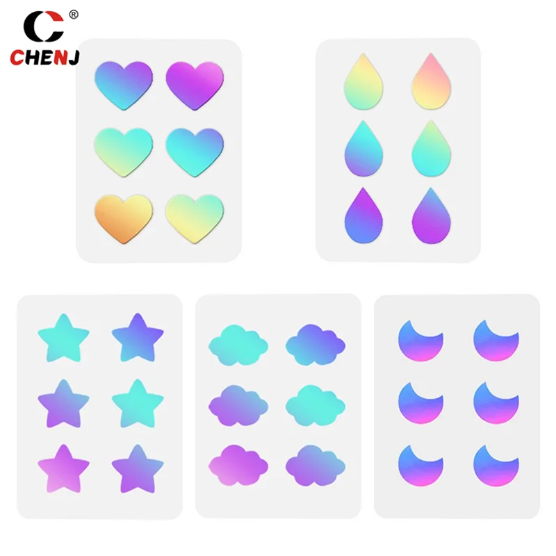 1 Sheet Concealer Face Spot Beauty Makeup Tools Star Moon Cloud Pimple Patch Colorful Invisible Acne Removal Skin Care Stickers