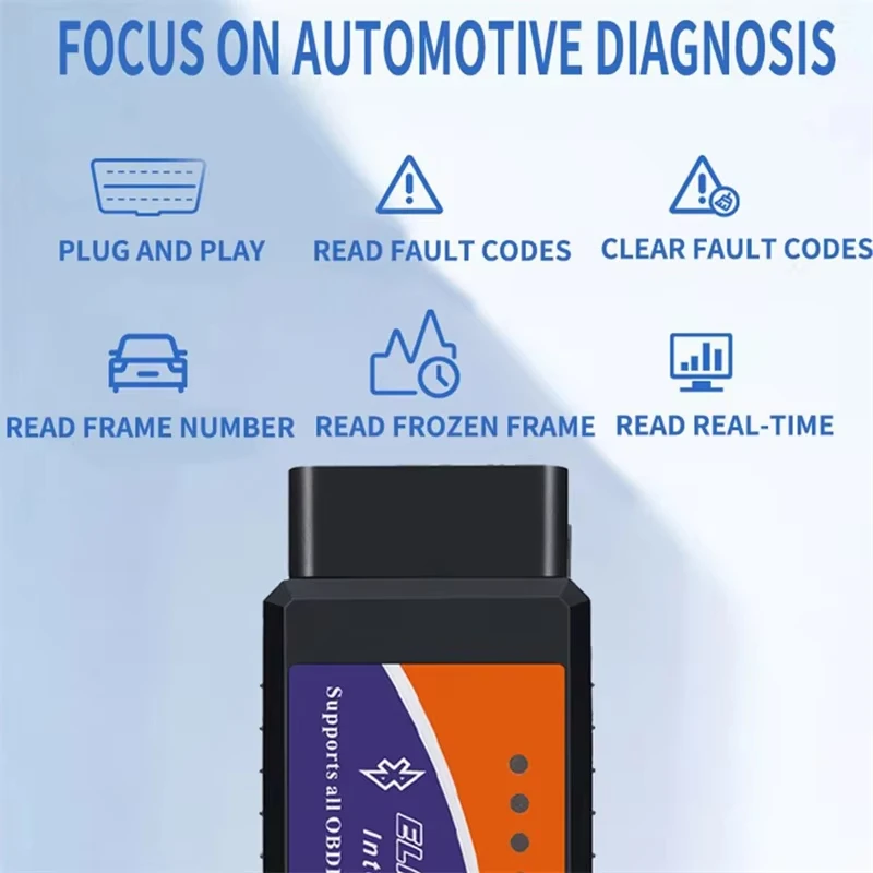 ELM327 V1.5 OBD2 Scanner PIC18F25K80 BT/Wifi ELM 327 OBD Car Diagnostic Tool For Android /IOS PK Vgate Icar2 Code Reader New