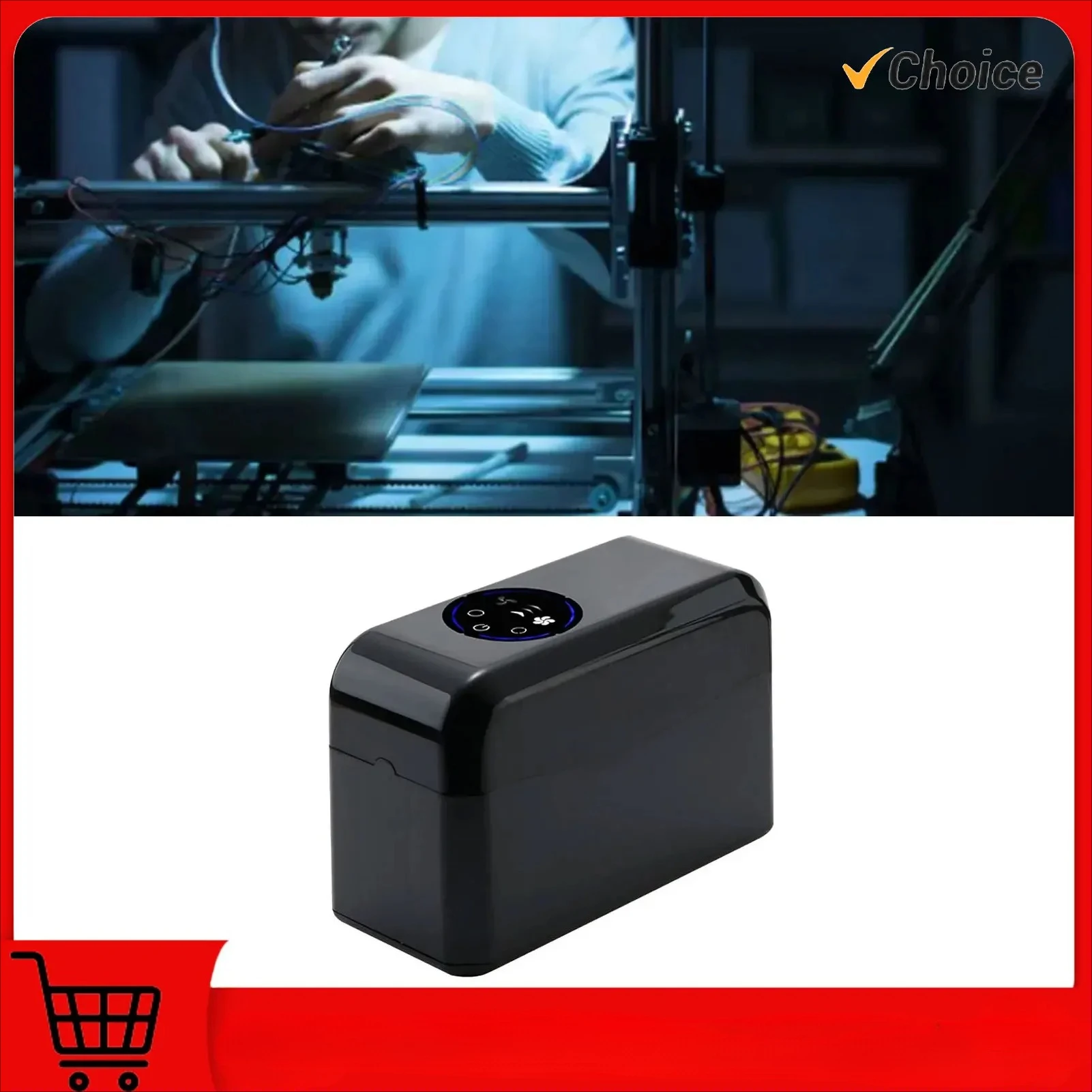 

Photosensitive Resin Mixer Surround Heating LED Display Screen 3D Printe Resin Heating Mixer No Heat 40℃ or 50℃ 48W for 250g 50