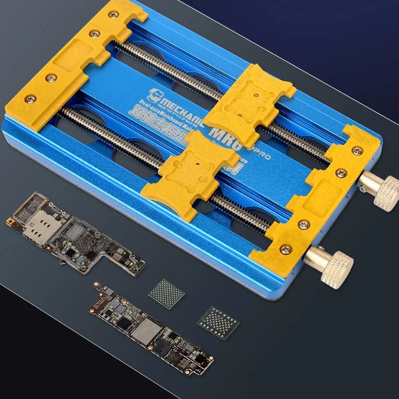 Reparación de placa base mecánica MR6 PRO, accesorio de doble rodamiento multifuncional, accesorio universal de placa base