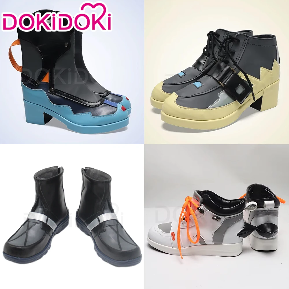 أحذية Ju Fufu/Zhu Yuan/Wise/Seth Lowell/Asaba Harumasa التأثيرية لعبة Zenless Zone Zero DokiDoki ZZ أحذية الرجال والنساء للهالوين #1