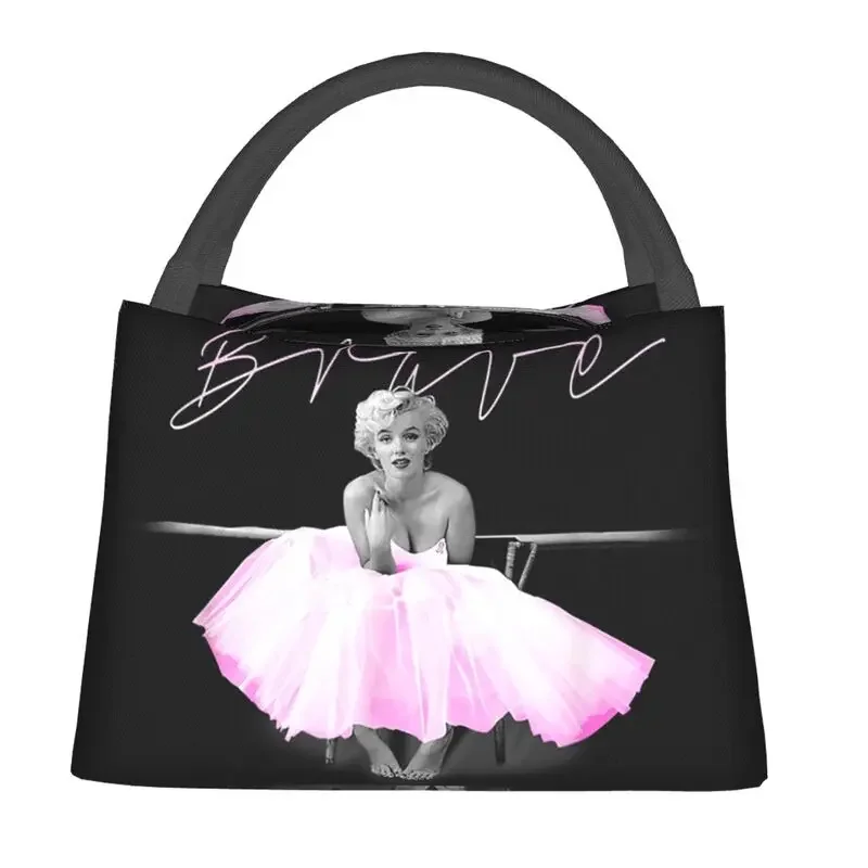 Borsa termica per il pranzo dell\'attore marinfyns Monroe per il modello da viaggio in campeggio e la scatola per il pranzo termica del dispositivo