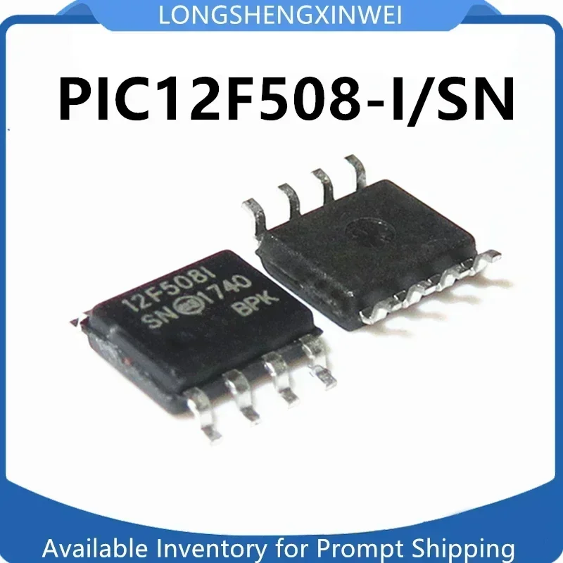 1PCS New Original PIC12F508-I/SN PIC12F508 Patch SOP-8 8 Bit Microcontroller Chip
