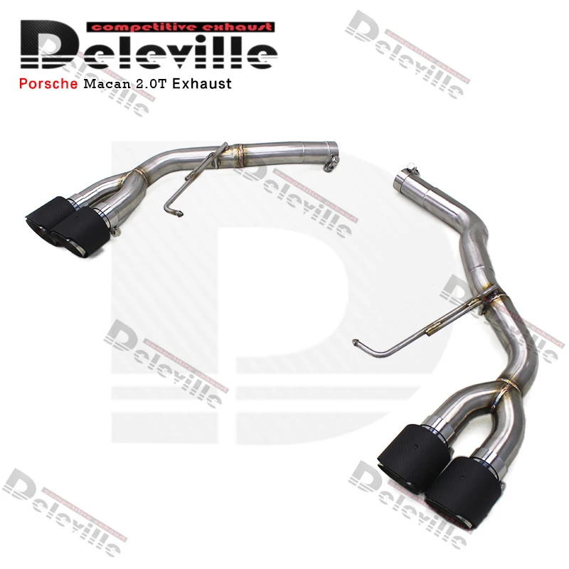 OEM Straight Through Catback For Porsche Macan 2.0T 2014-2017 Stainless Steel Motorsport Exhaust Pipes