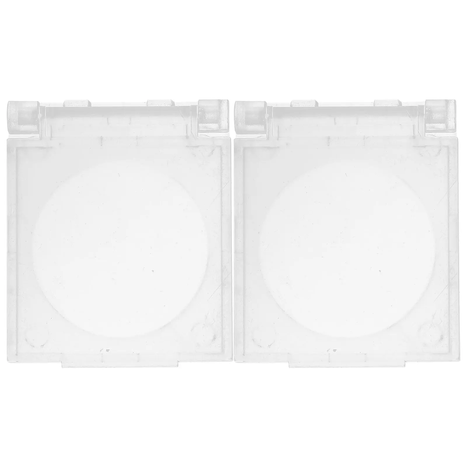 2Pcs 22Mm Push Button Cover Protector for Light Pad Rhinestone Painting Art Tracing Board Emergency Stop Switch Safety Seal