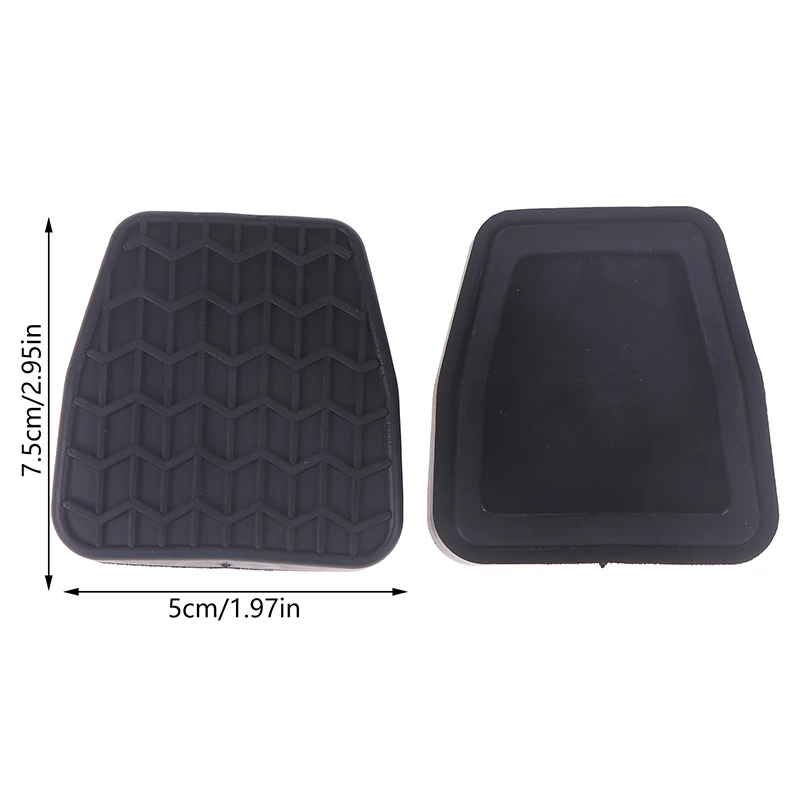 2Pair Car Brake Clutch Anti-Slip Pad Brake Pedal Rubber Pad Rubber Sleeve For SC7 EC7 Akcesoria samochodowe Części samochodowe