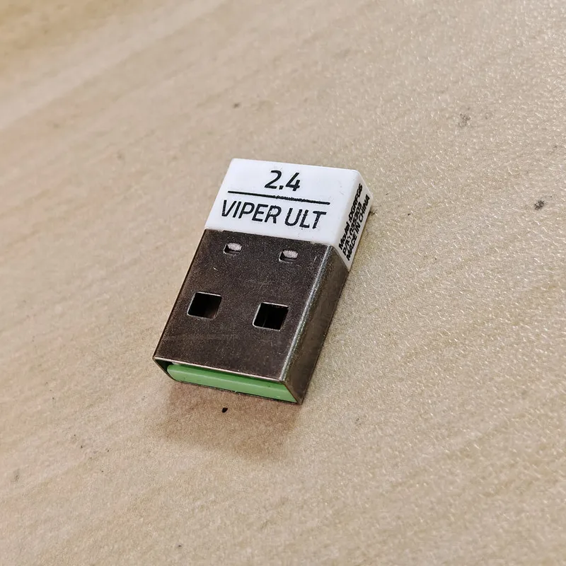 Per mouse da gioco wireless Razer Viper Ultimate con ricevitore 2.4G dual-mode e dedicato, adattatore dongle USB