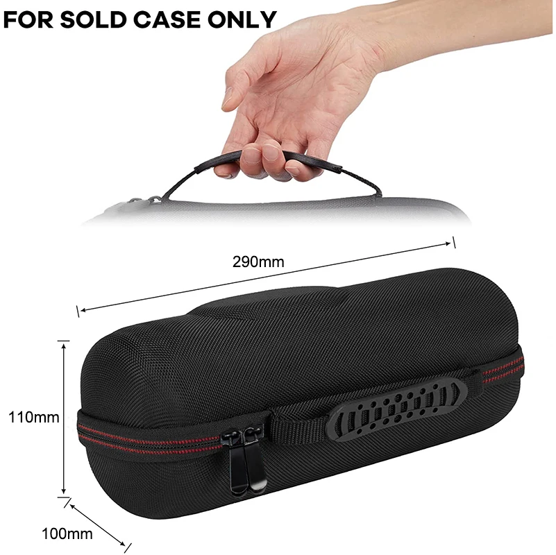 ZOPRORE Hard EVA Travel Case for JBL Charge 5 Waterproof Bluetooth Speaker with Extra Storage Space for USB Cable and Charger