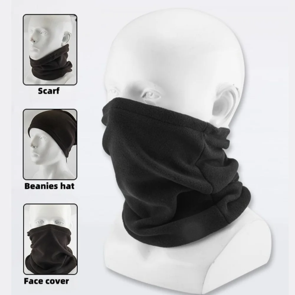 Winter Warme Maske Männer Frauen Polar Fleece Hals Outdoor Winddicht Schal Motorrad Camping Wandern Balaclava Radfahren Gesichtsmaske