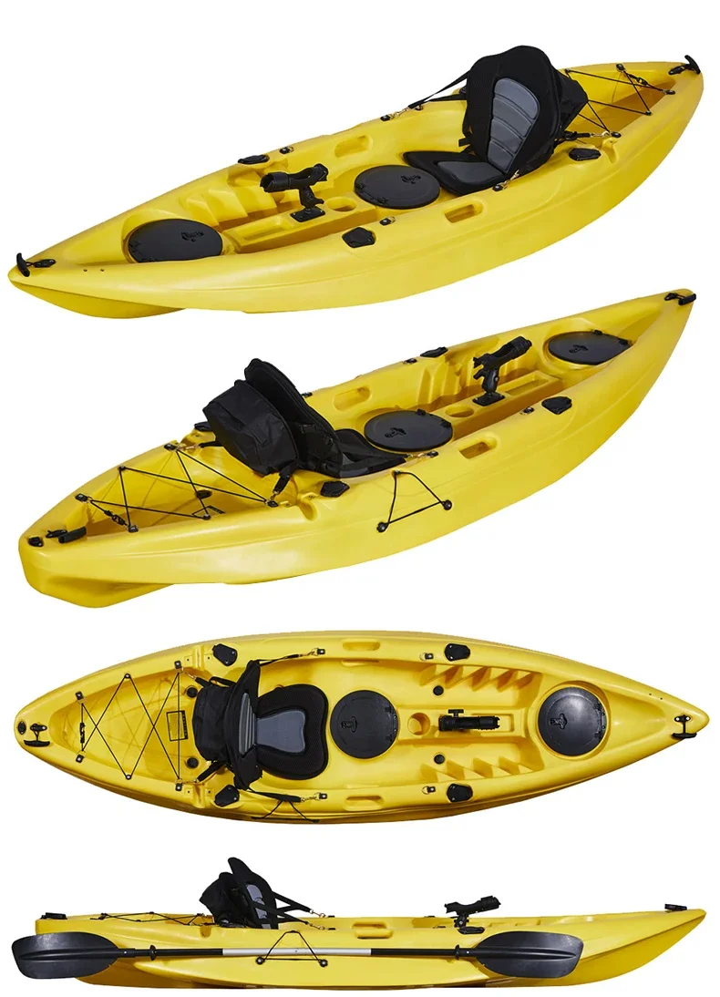 Single Canoe water sports can be used for fishing various colors can provide rotational molding integrated molding