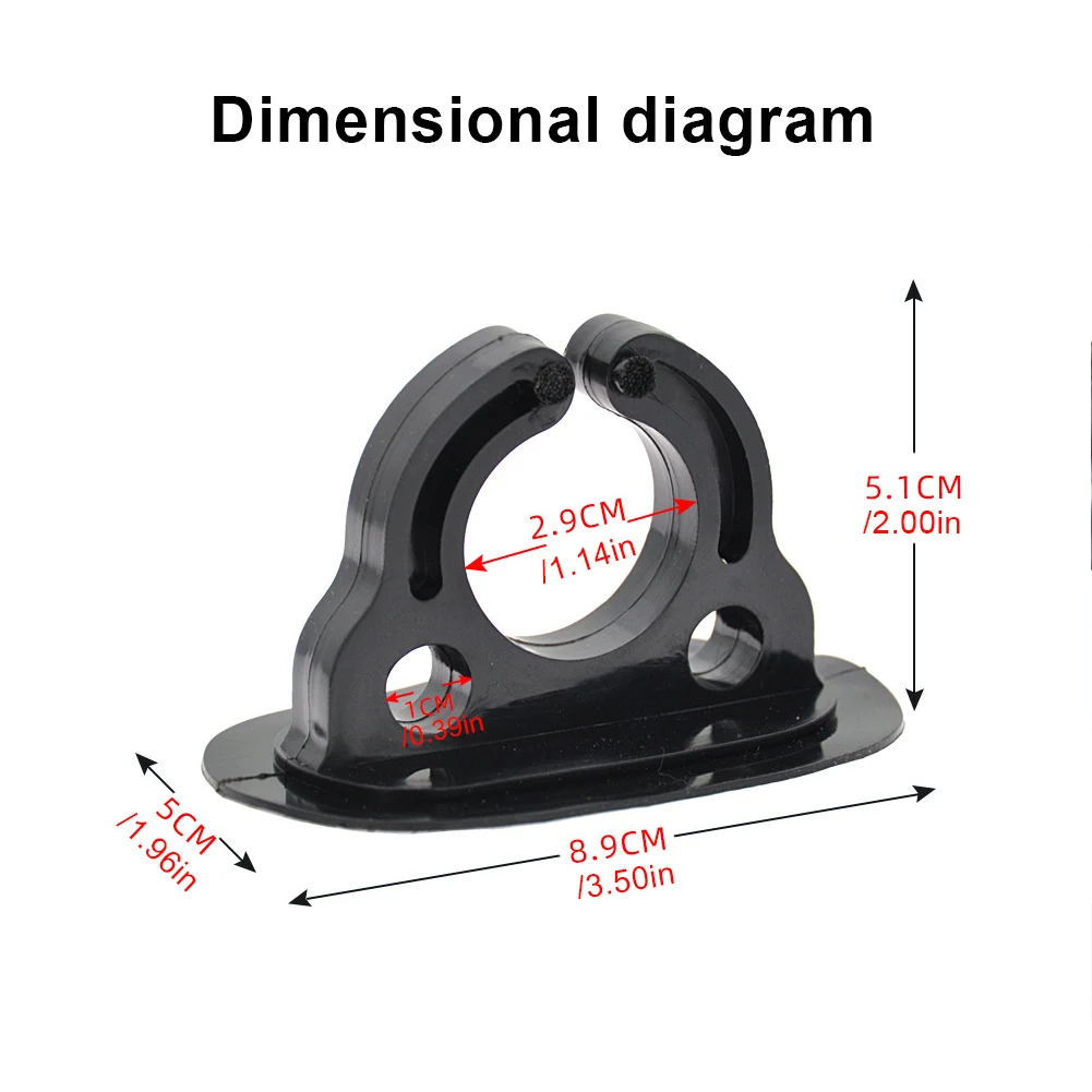 2/4 Stück Paddel Aufbewahrung halter Kunststoff Gummi Boot Paddel halter Clips Ruder halter für Kajaks Kanus Ruderboote Schlauchboot