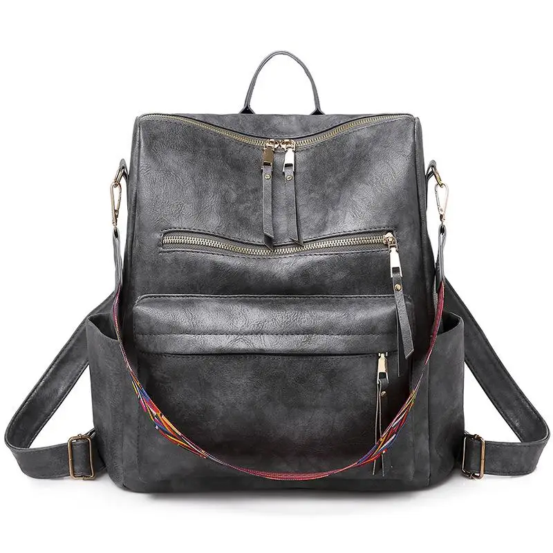 Borsa a doppia spalla Bapa da donna retrò grande Capaci per donna Vintage Sle Bapa Casual Uso quotidiano ly Friendly