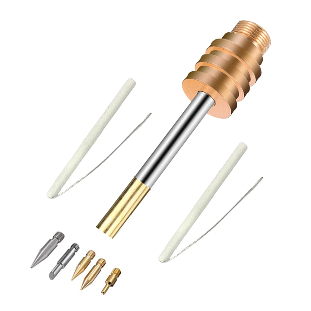 AA89 510 Interface Soldering Iron Tip USB Wireless Soldering Iron Tip Welding Tool 15W Cutter Head Horseshoe Shape