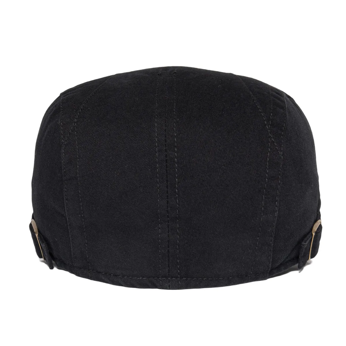 VOBOOM 100% Cotton Adjustable Men Newsboy Caps Black Ivy Cap Peaky Blinders Hat Soft Gatsby Cabbie Casual Hat Driving Flat Hat - view 4