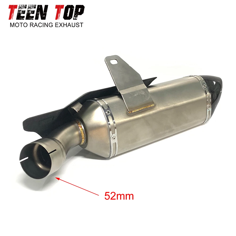 For Kawasaki ZX4RR Full Exhaust System Stainless Steel Motorcycle