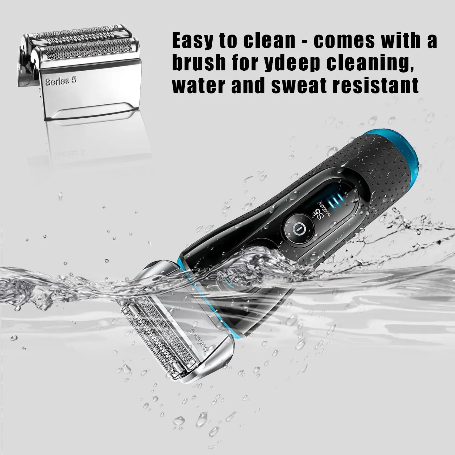 LISI 52S رأس بديل مناسب لسلسلة براون 5 5020s 5030 5030s 5040 5040s 5050 شفرات استبدال ماكينة الحلاقة الكهربائية