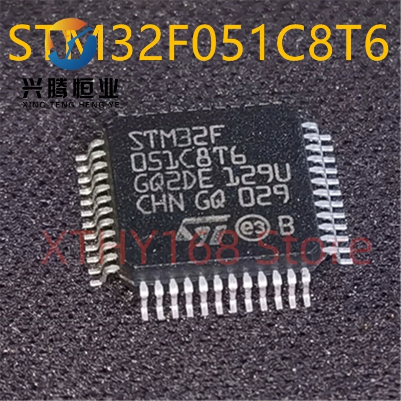 New and original 10pieces STM32F051C8T6 STM32F051 LQFP48