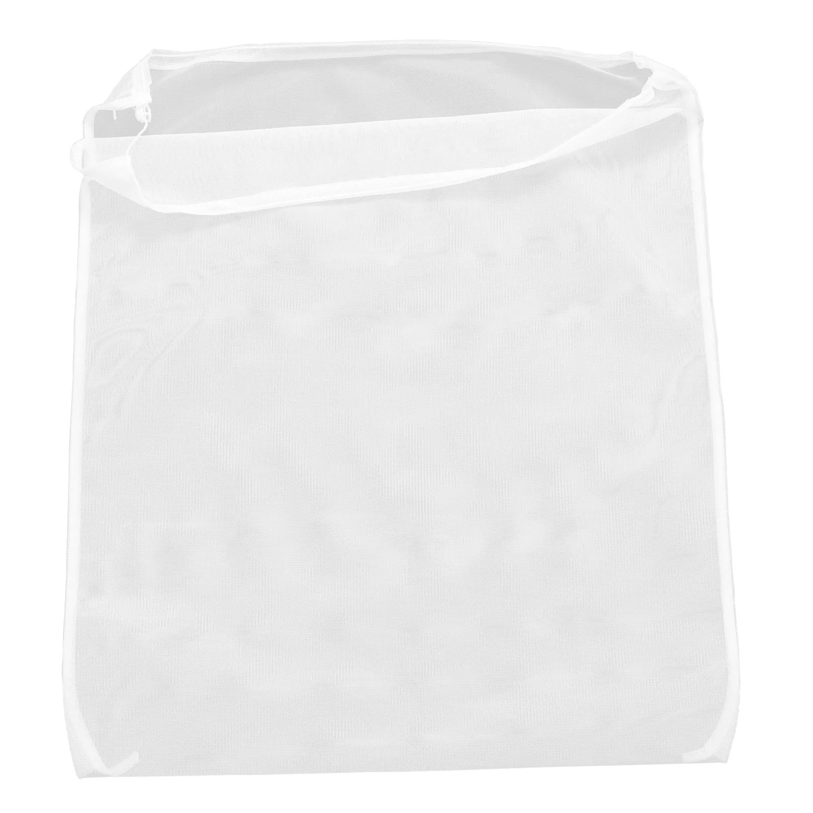 

Juice Filter Bag Reusable Polyester Mesh Straining Bag For Wine Fruit Juice Brew Cold Press Residue Filtering Drawstring