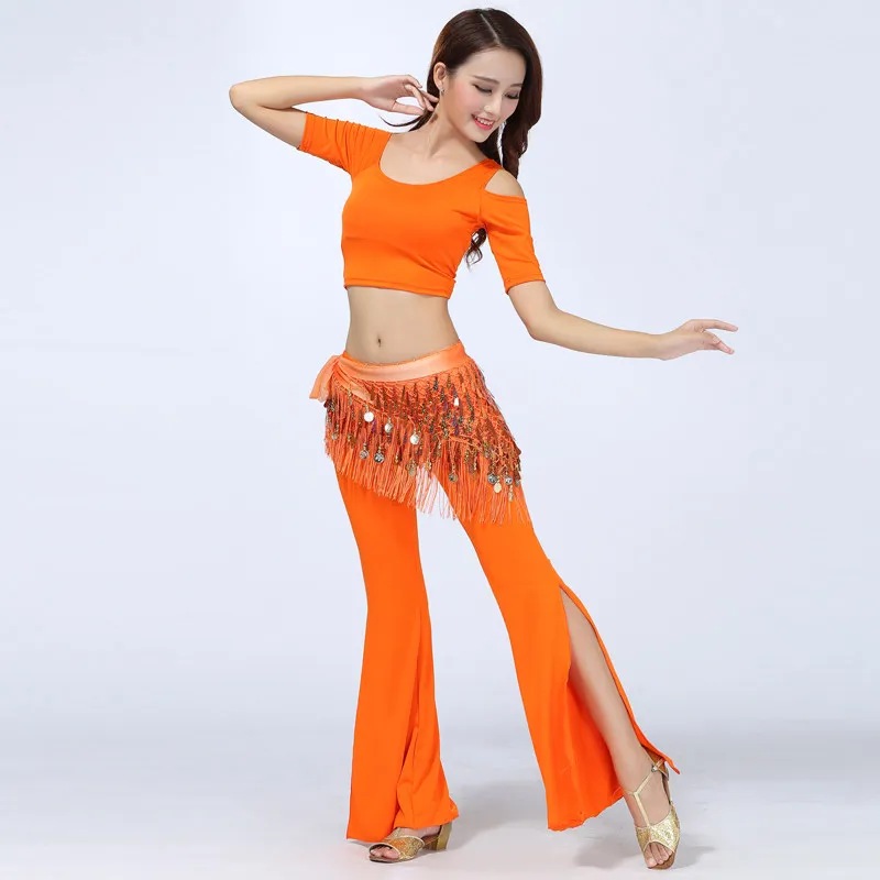 Ensemble de costume de danse orientale personnalisé pour entraînement, 206, nouveau, vêtements de danse orientale pour adultes, haut et longue jupe, costume de spectacle de groupe