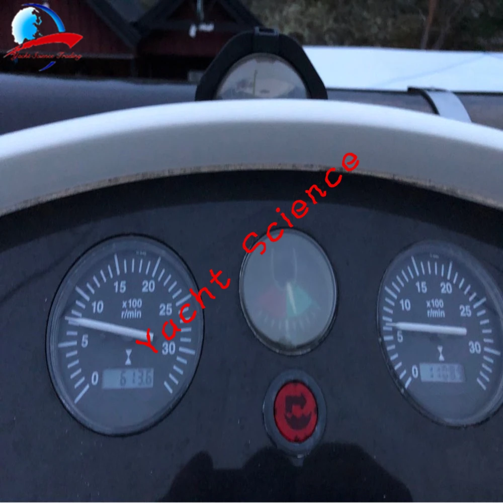 Tachymètre LCD Compatible Kenworth, Volvo Penta, VDO Cockpit – Affichage Compteur Vitesse 3,2 Pouces Pour Camions Et Bateaux