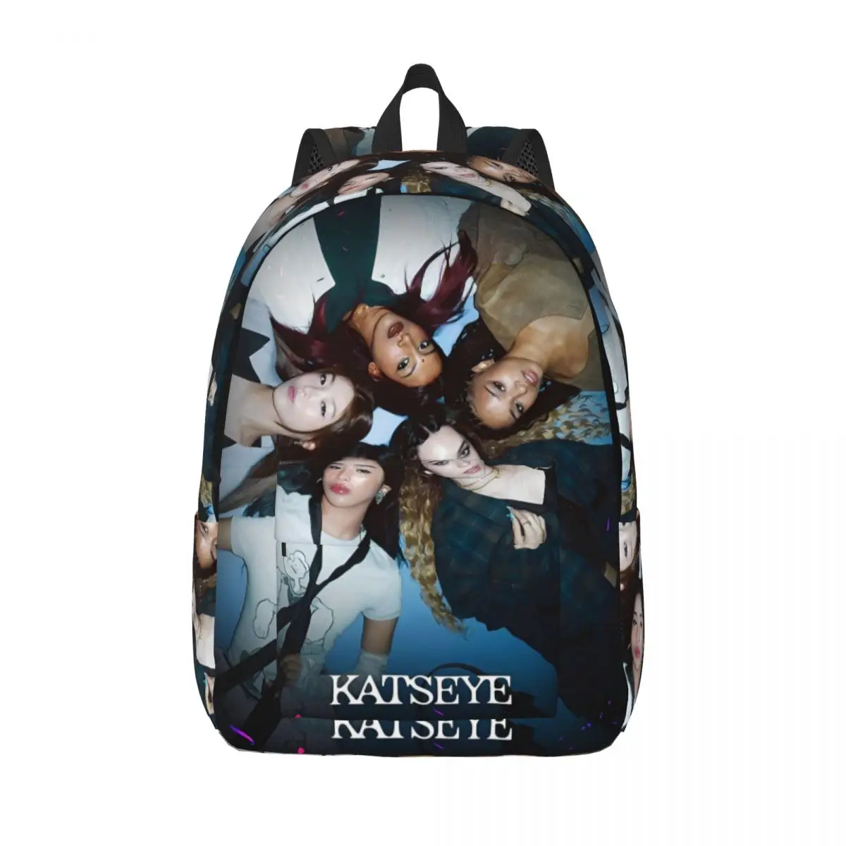 

Katseye Kpop Backpack for Boy Girl Kids Student School Bookbag Lara Manon Megan Daypack Preschool Kindergarten Bag Gift