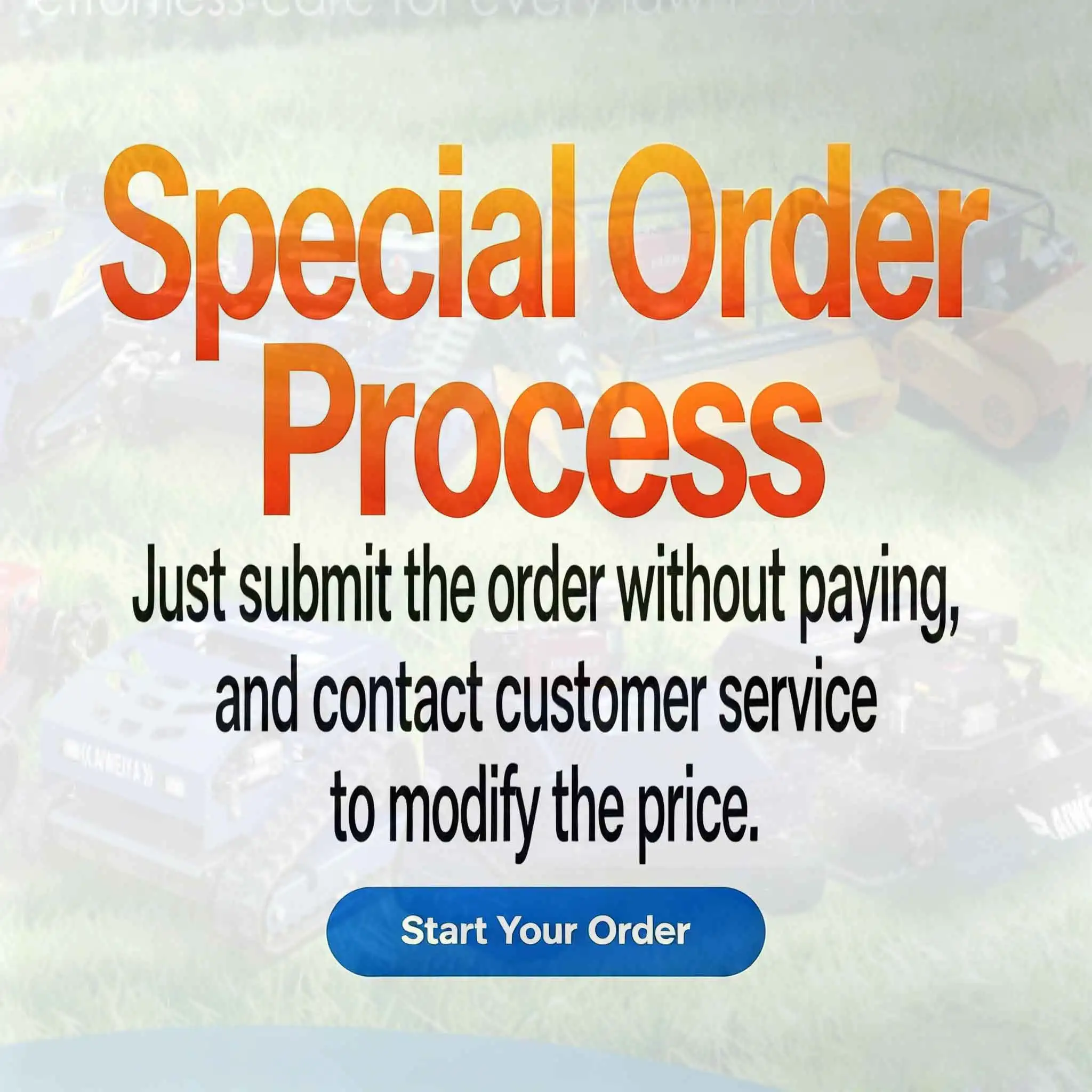 Customized Multi-functional Remote-controlled Robot Radio-controlled Lawn Mower, Farm Lawn and Garden Lawn Mower