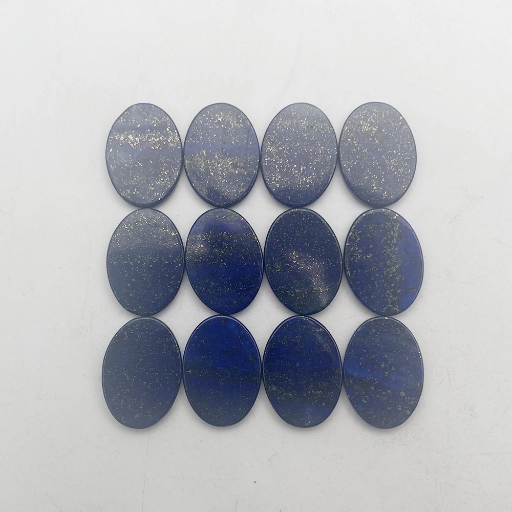 fashion Natural stone Obsidian Double flat bottom cabochon 12mm 14mm 10x14mm 12x17MM 12PC Ring Earrings no hole diy Accessories