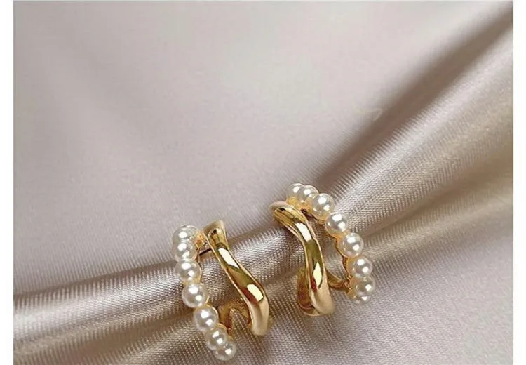 Lingzhi Wu-Luxury Double Layer Stud Earrings for Female, Ear Decoration, Top Quality, Summer, New Arrival, 2024