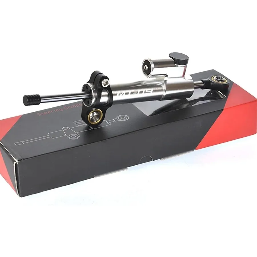

Motorcycle Stabilizer for MT09 MT09 20132023 Adjustable Steering Stabilizer Damper Safety Control Bracket Mounting Kit in Slive