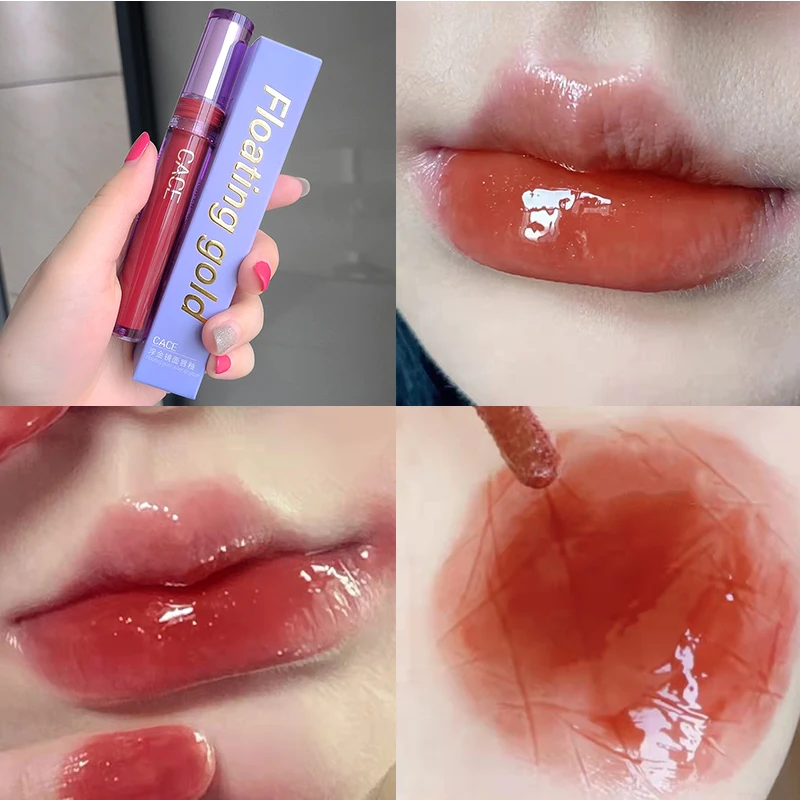 6 Kleuren Spiegel Lippenstift Lip Glazuur Lipgloss Waterdichte Sexy Langdurige Koreaanse Cosmetica Labiaal Mate Larga Duracion Lip Make-Up