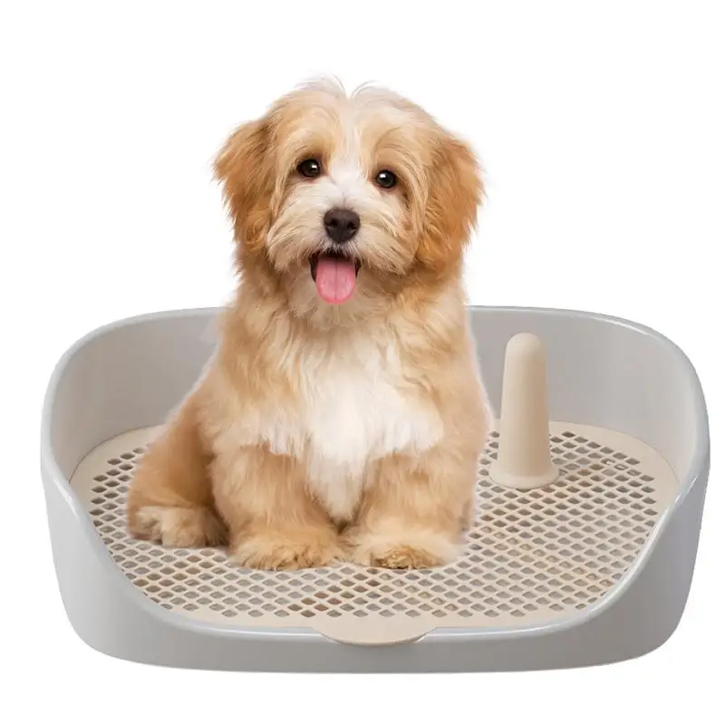 

Dog Litter Box Indoor Outdoor Pee Pad Holder Portable Dog Training Toilet Puppy Pad Holder Tray foe small medium Pet Supplies