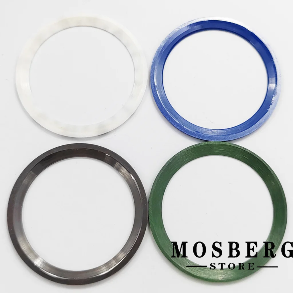 Ceramics Watch Bezel High Quality Black Insert Diameter 38mm*30.6mm For 40mm Watch Case Replace Accessories Parts image 6