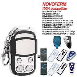 NOVOFERM-Ouvre-porte de garage, NOVOTRON, 302, 304, TORMTransit, télécommande, 433.92mhz, code roulant, MNHS433