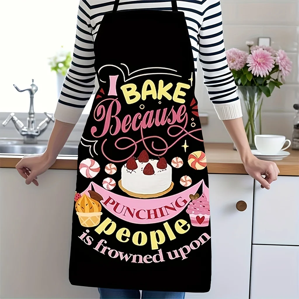 1 Stück lustige Schürze, geeignet für Männer und Frauen, perfekt für das Kochen zu Hause, für die Arbeit im Restaurant