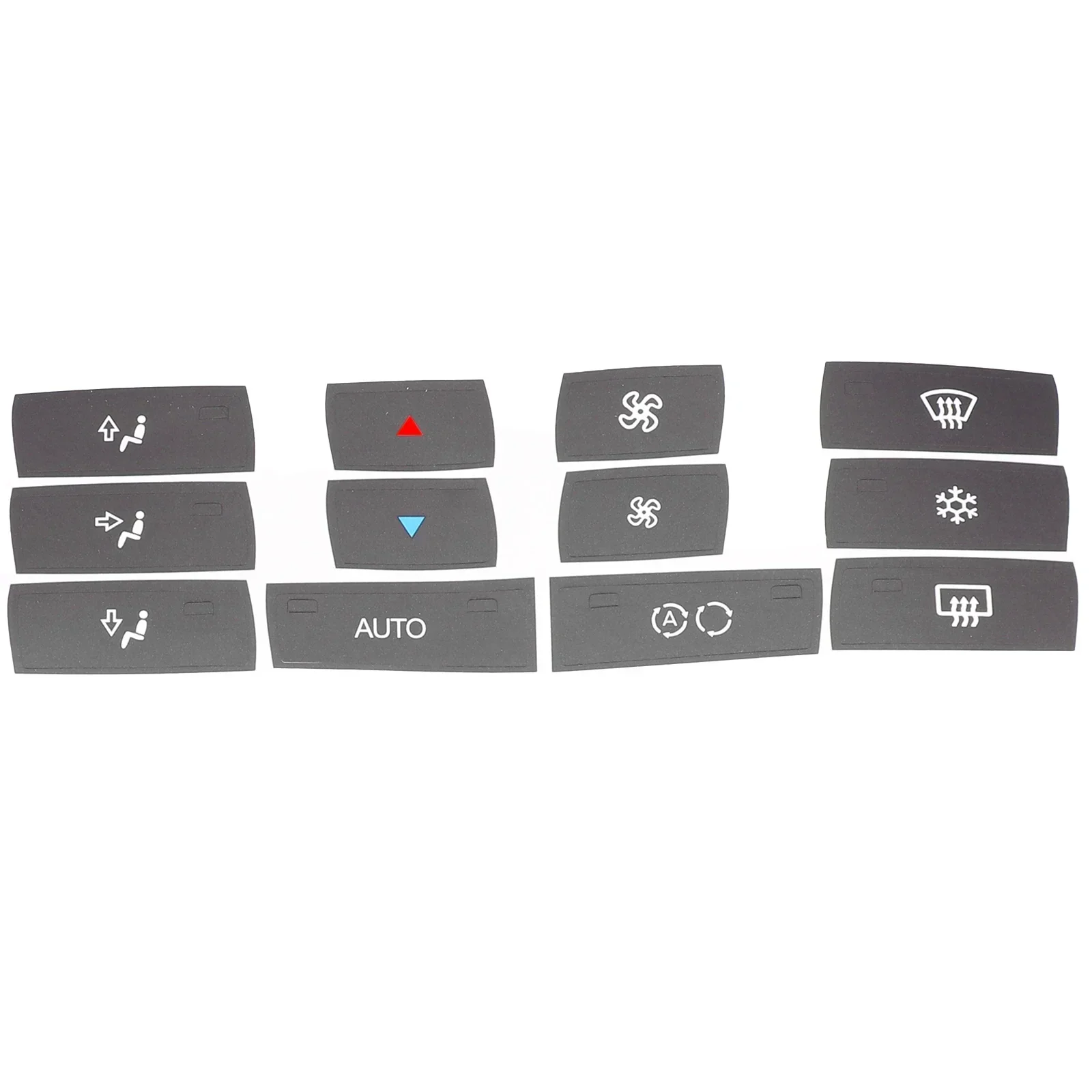 Customize Your For BMW X3 E83 0310 Climate Control with Button Knob Overlay Stickers Prevent Light Penetration