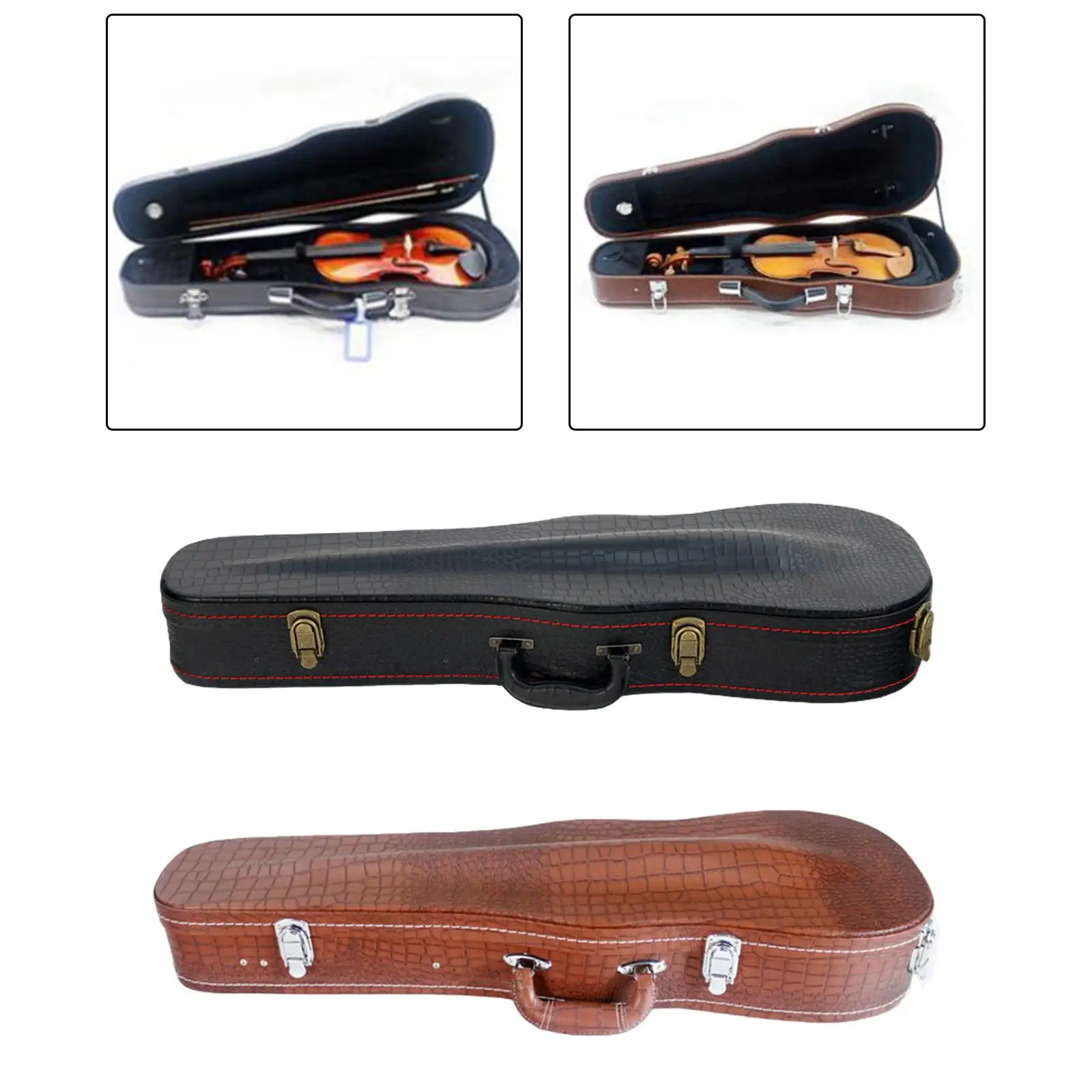 

4/4 Cello Case and Shoulder Strap Protection PU Leather Thick Padding Super