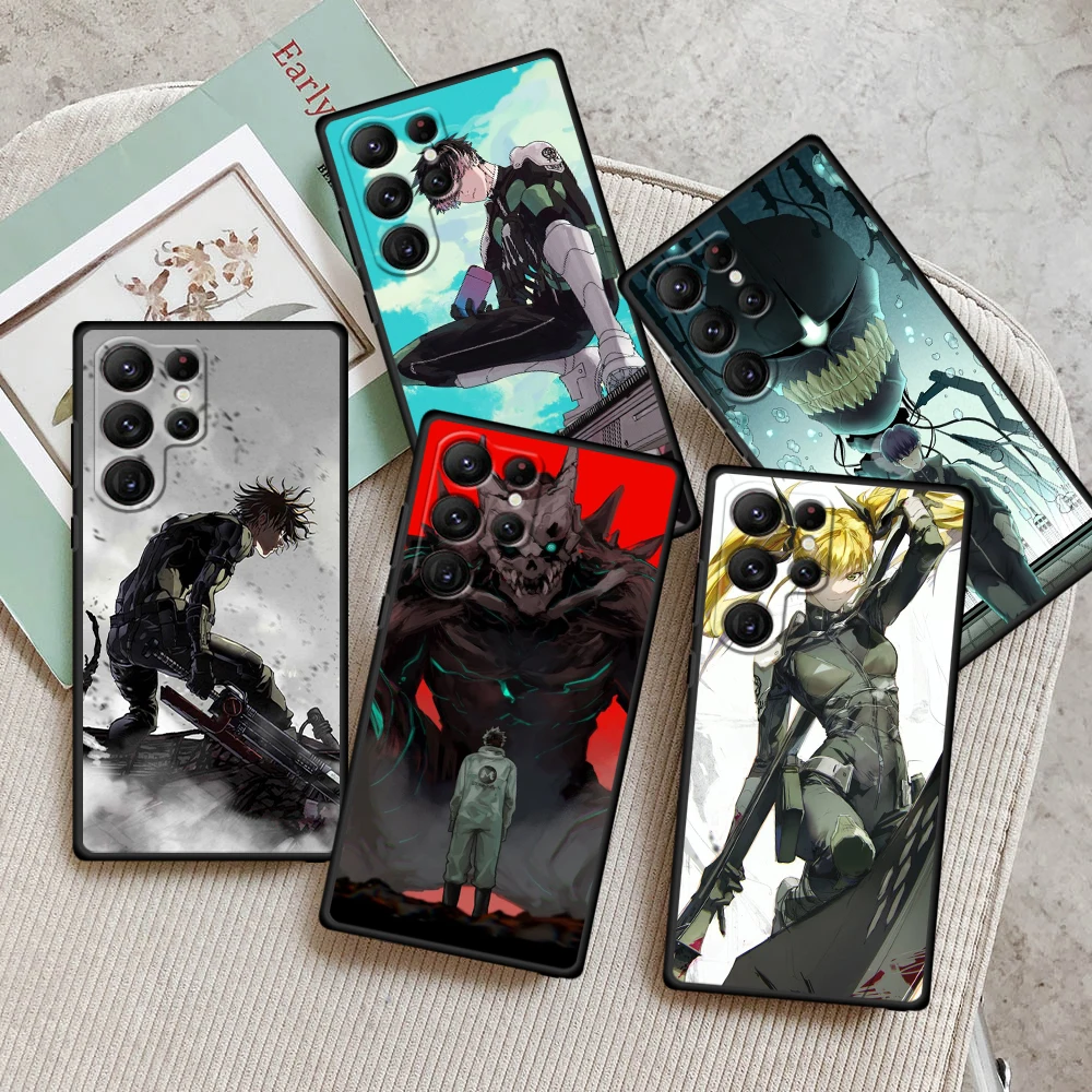 

Anime K-Kaiju No. 8 Cool For Samsung Galaxy S24 S23 S22 S21 S20 FE S10 S10E Plus Ultra Pro Lite 5G Black Cover Phone Case